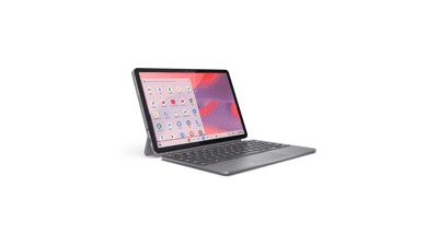 Lenovo Chromebook Duet (2025): 10.95" Touchscreen, 64GB - Luna Grey