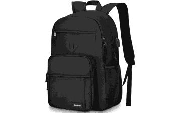 Lightweight School Backpack with USB Charging Port