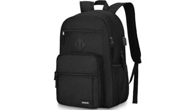 Lightweight School Backpack with USB Charging Port