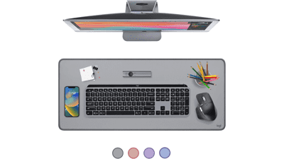 Logitech Mid-Grey Desk Mat - Studio Series