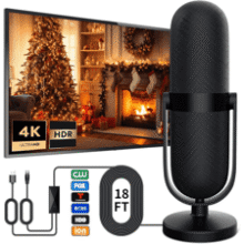 Long Range HD TV Antenna - 1200+ Mile Reception