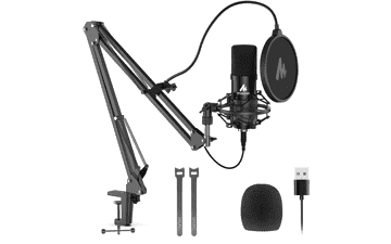 MAONO USB Microphone Kit - Pro Recording Mic