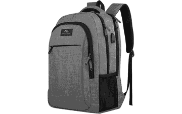 MATEIN Travel Laptop Backpack: Anti-Theft, USB Charging, Fits 15.6 Inch Laptop