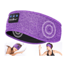 MUSICOZY Sleep Headphones: Bluetooth 5.4, Eye Mask, Ideal for Sleep, Workout, Travel