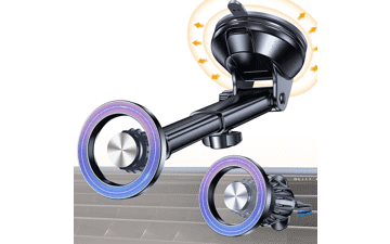 MagSafe Car Mount: Coolpow Windshield, Vent & Dash Phone Holder