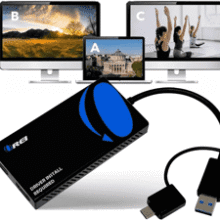 OREI HDMI Splitter: Dual Monitor Extended Display - USB-C & A to HDMI Adapter