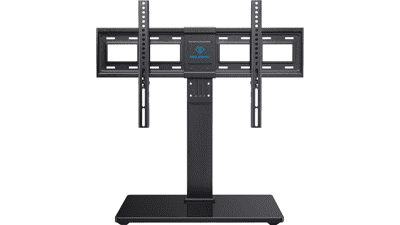 PERLESMITH Universal Swivel TV Stand for 37-75 inch TVs
