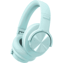 Picun B8 Cyan Bluetooth Headphones: 120H, Deep Bass