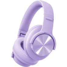 Picun B8 Purple Bluetooth Headphones: 120H, Deep Bass
