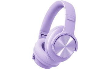 Picun B8 Purple Bluetooth Headphones: 120H, Deep Bass
