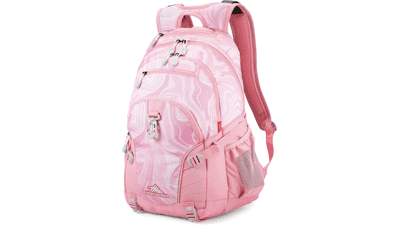 Pink Marble High Sierra Backpack