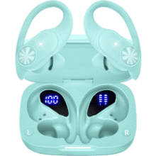 PocBuds: 80H Wireless Earbuds - Mint Green