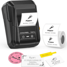 SUPVAN T50M Pro: Bluetooth Label Maker - Waterproof & Versatile