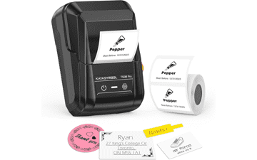 SUPVAN T50M Pro: Bluetooth Label Maker - Waterproof & Versatile