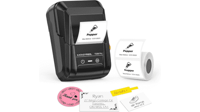 SUPVAN T50M Pro: Bluetooth Label Maker - Waterproof & Versatile