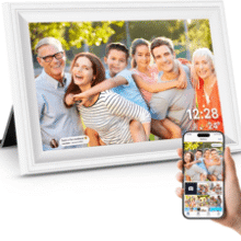 Smart Digital Picture Frame: 10.1" WiFi Photo Frame