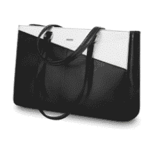 Stylish 15.6-Inch Laptop Bag for Women | Waterproof Leather Tote