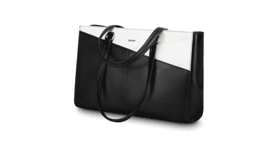 Stylish 15.6-Inch Laptop Bag for Women | Waterproof Leather Tote