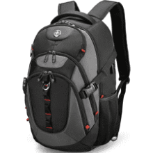 Swissdigital Laptop Backpack: TSA Ready & USB Charging