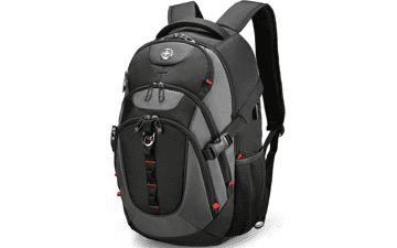 Swissdigital Laptop Backpack: TSA Ready & USB Charging