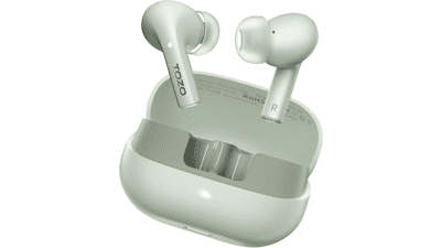 TOZO E2 Wireless Earbuds: AI Noise Cancelling & Powerful Bass