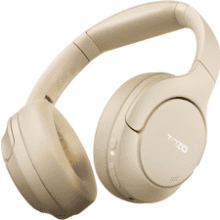TOZO HT2 Wireless Noise Cancelling Headphones - Khaki