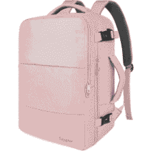 Taygeer Women Travel Backpack - Pink Laptop Carry On