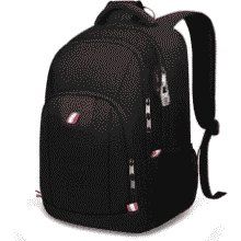 Travel Laptop Backpack: USB Charging, Fits 15.6" Laptops