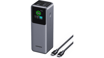 UGREEN 200W Power Bank: 25000mAh Portable Laptop Charger