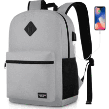Unisex USB School Backpack for Teens & Adults