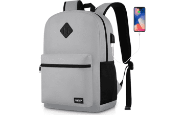 Unisex USB School Backpack for Teens & Adults