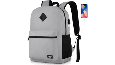 Unisex USB School Backpack for Teens & Adults