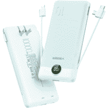 VEGER Portable Charger for iPhone: 10000mAh Fast Charging Power Bank