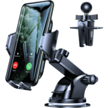 VICSEED Car Phone Holder: Powerful Suction, Rally-Grade Stability
