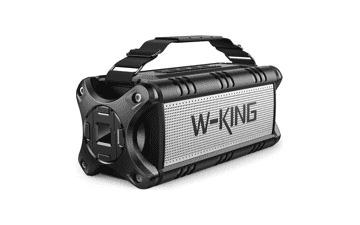 W-KING 90W Peak Bluetooth Speaker: Waterproof, Deep Bass, 40H Play