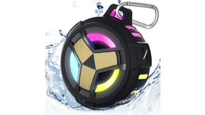 Waterproof Bluetooth Speaker - LED, Portable, Perfect for Outdoors!