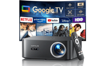 WiMiUS K13 Smart Projector: 4K, WiFi 6, & Voice Control