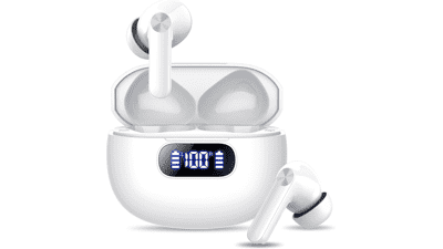 Wireless Earbuds: Bluetooth 5.3, 48H Playtime, & Noise Cancelling