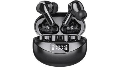 Wireless Earbuds: Bluetooth 5.3, HiFi, Noise Cancelling, 50H Playtime