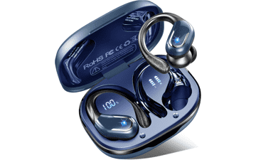 Wireless Earbuds: Bluetooth 5.4, 75H, Noise Canceling, Waterproof