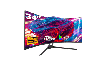 34" Ultrawide 165Hz Curved Gaming Monitor