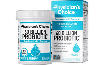 60 Billion Probiotics with Organic Prebiotics - Digestive & Immune Support
