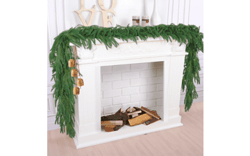 9 FT Artificial Norfolk Pine Christmas Garland