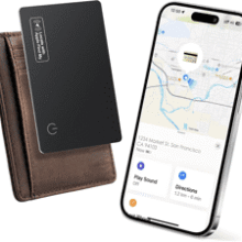 AirTag Wallet Tracker Card - Find My Compatible