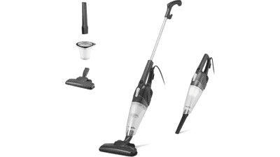 Amazon Basics 2-in-1 Lightweight Corded Stick Vacuum Cleaner