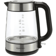 Amazon Basics Electric Kettle: Fast Boil, BPA-Free