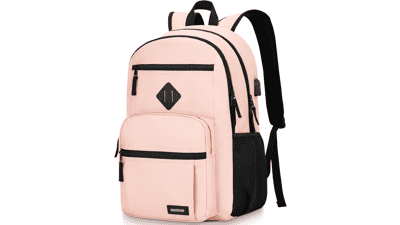 BIKROD Lightweight USB Charging Backpack for Teens