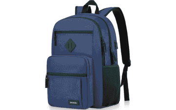 BIKROD School Backpack for Teens with USB Charging Port