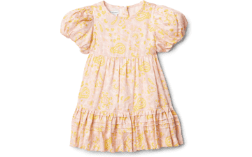 Baby Girl Puff Sleeve Dress - Amazon Essentials