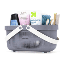Brookstone Portable Shower Caddy - Gray